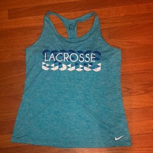 Lacrosse Nike dri-fit tank top